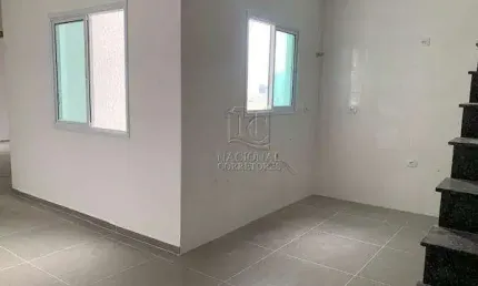Cobertura com 2 dormitórios à venda, 86 m² por r$ 460.000,00 - vila scarpelli - santo andré/sp