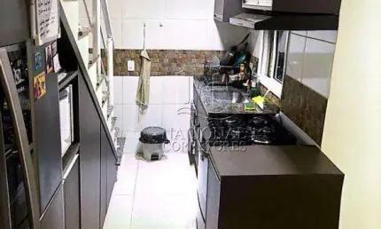 Cobertura com 2 dormitórios à venda, 80 m² por R$ 390.000,00 - Vila Junqueira - Santo André/SP