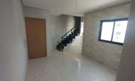 Cobertura com 2 dormitórios à venda, 105 m² - parque novo oratório - santo andré/sp