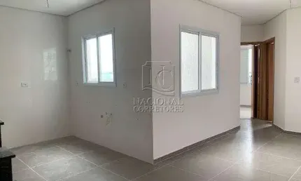 Cobertura com 2 dormitórios à venda, 86 m² por R$ 450.000,00 - Vila Scarpelli - Santo André/SP
