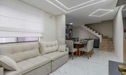 Cobertura 100% mobiliada com 3 dormitórios à venda, 160 m² por R$ 830.000,00- Utinga - Santo André/SP