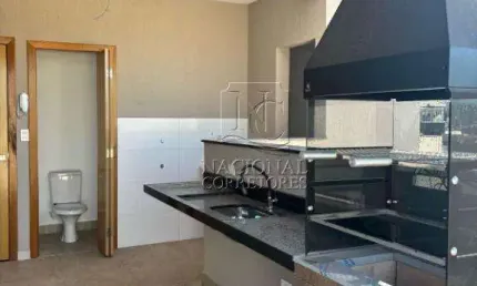 Cobertura com 2 dormitórios à venda, 93 m² - vila camilópolis - santo andré/sp