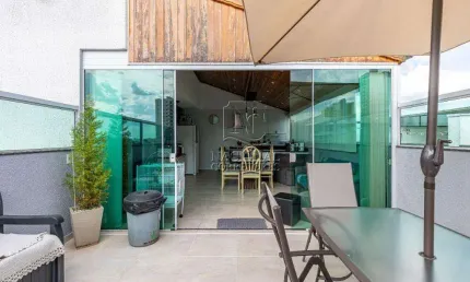 Cobertura com 3 dormitórios à venda, 96 m² por R$ 580.000,00 - Parque das Nações - Santo André/SP