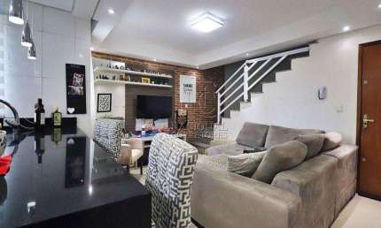 Cobertura com 3 dormitórios à venda, 140 m² por R$ 565.000,00 - Vila Vitória - Santo André/SP
