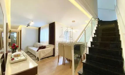 Cobertura à venda, 120 m² por r$ 580.000,00 - parque oratório - santo andré/sp