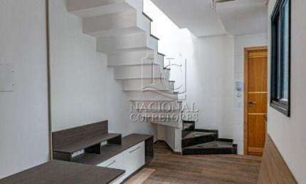 Cobertura com 2 dormitórios à venda, 86 m² - Campestre - Santo André/SP