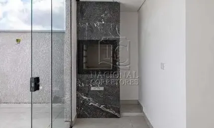 Cobertura com 2 dormitórios à venda, 84 m² - parque erasmo assunção - santo andré/sp