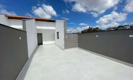 Cobertura à venda, 100 m² por r$ 450.000,00 - parque capuava - santo andré/sp