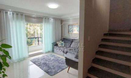 Cobertura com 3 dormitórios à venda, 168 m² - Parque das Nações - Santo André/SP