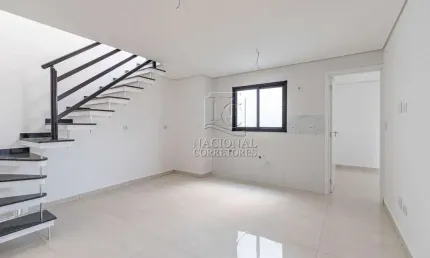 Cobertura com 2 dormitórios à venda, 88 m²- parque oratório - santo andré/sp