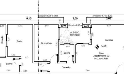 Cobertura com 2 dormitórios à venda, 112 m² por R$ 437.000,00 - Vila Humaitá - Santo André/SP