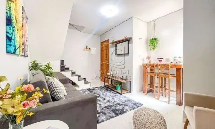 Cobertura com 2 dormitórios à venda, 88 m² por r$ 380.000,00 - vila guarani - santo andré/sp