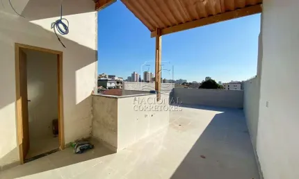 Cobertura à venda, 110 m² por r$ 520.000,00 - bangu - santo andré/sp