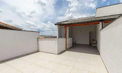 Cobertura com 2 dormitórios à venda, 104m² por r$ 472.000,00 - vila humaitá - santo andré/sp