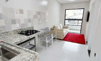 Apartamento com 2 dormitórios, 45 m²- Vila Scarpelli - Santo André/SP