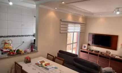 Apartamento com 3 dormitórios, 74 m² - para locação - Parque das Nações - Santo André/SP