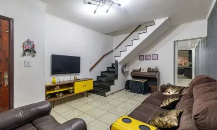 Sobrado com 3 dormitórios, 210 m² - para locação - Vila Camilópolis - Santo André/SP