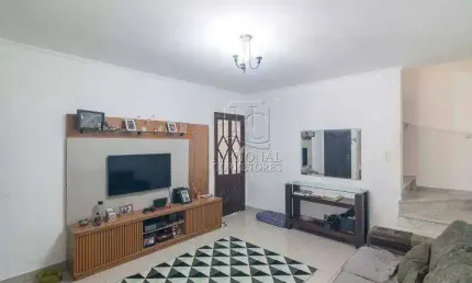 Sobrado à venda, 3 quartos, 1 vaga, vila scarpelli - santo andré/sp