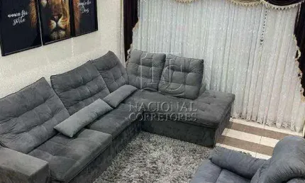 Sobrado à venda, 3 quartos, 3 vagas, parque oratório - santo andré/sp