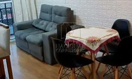 Apartamento à venda, 2 quartos, 1 vaga, parque erasmo assunção - santo andré/sp
