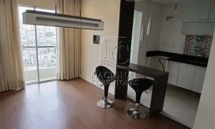 Apartamento no Residencial Jacarandá III, na Vila Príncipe de Gales, em Santo André