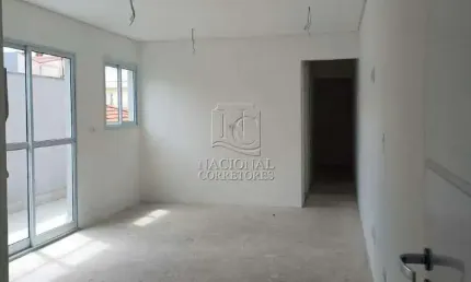 Apartamento garden à venda, 2 quartos, 1 suíte, 1 vaga, campestre - santo andré/sp