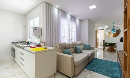 Cobertura sem condomínio à venda, 2 quartos, 1 suíte, 2 vagas, vila santa teresa - santo andré/sp