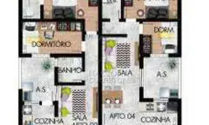 Cobertura sem condomínio à venda, 2 quartos, 1 suíte, 1 vaga, parque das nações - santo andré/sp