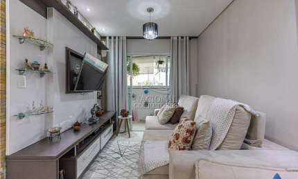 Apartamento à venda no Condomínio Edifício Villagio di Fiore, no Bairro Santa Maria, em São Caetano do Sul: 98m² de área útil