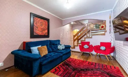 Sobrado residencial à venda, parque novo oratório, santo andré.
