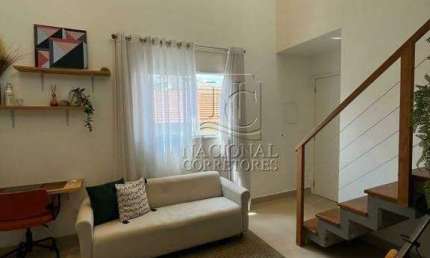 Apartamento Duplex à venda, 1 quarto, 1 suíte, 3 vagas, Vila Francisco Matarazzo - Santo André/SP