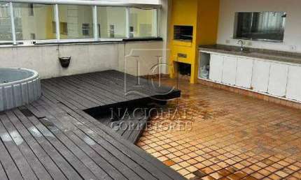 Cobertura para aluguel, 3 quartos, 3 suítes, 4 vagas, Jardim - Santo André/SP