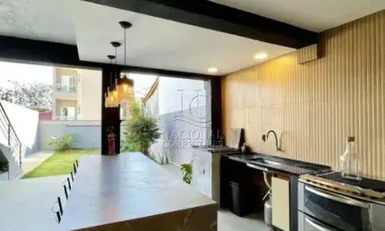 Sobrado à venda, 3 quartos, 1 suíte, 1 vaga, Vila Valparaíso - Santo André/SP