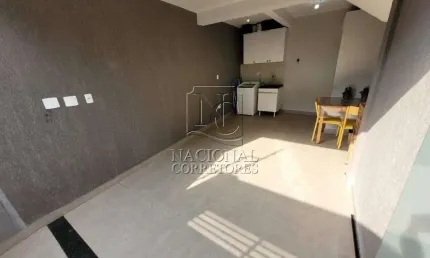 Sobrado à venda, 2 quartos, 1 vaga, vila alzira - santo andré/sp