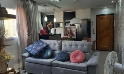 Cobertura sem condomínio à venda, 3 quartos, 2 vagas, vila valparaíso - santo andré/sp