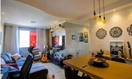 Lindo apartamento com 2 dormitórios, 53m², 1 vaga, Parque São Vivente Mauá