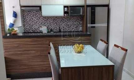 Apartamento com 64 m2 - com 2 dormitórios, 1 suíte, 1 vaga.