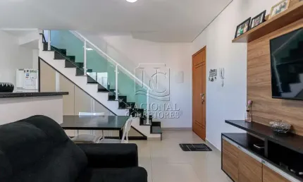 Cobertura Sem Condomínio à venda, 2 quartos, 1 suíte, 2 vagas, Vila Gilda - Santo André/SP