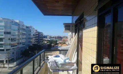 VENDA COBERTURA 2 QUARTOS 1 SUÍTE NO BRAGA CABO FRIO