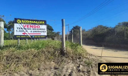 OPORTUNIDADE TERRENO TOTALMENTE LINEAR 1.309M² - SÃO PEDRO DA ALDEIA/RJ