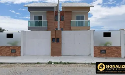 CASA DULPEX COM 04 QUARTOS EM CONSTRUÇÃO À VENDA, FOGUETE - CABO FRIO/RJ