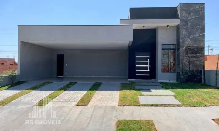 RRCOD0050D LINDA CASA MODERNA A VENDA 184m² - JARDIM RECANTO DAS ÁGUAS - OPORTUNIDADE - 3 Dorms 4 Vagas - Nova Odessa, SP - Ótima Localização