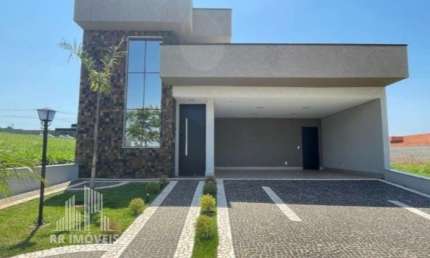 RR0049 LINDA CASA MODERNA A VENDA 204m² - JARDIM RECANTO DAS ÁGUAS - OPORTUNIDADE - 3 Dorms 4 Vagas - Nova Odessa, SP - Ótima Localização
