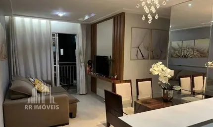Rr5760d apartamento 68m² condomínio alphaview - oportunidade - 3 dorms 1 vaga - barueri sp - ótima localização - jd tupanci - prox alphaville