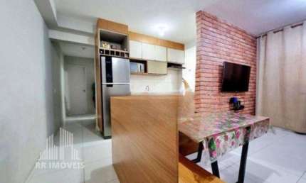 RR0036 Apartamento a Venda 49m²  RESIDENCIAL LATANIA - OPORTUNIDADE - 2 Dorms 1 Vaga - Nova Odessa, SP - Ótima Localização