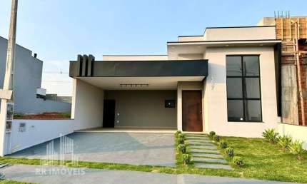 RR0134 CASA A VENDA 187m² JARDIM RECANTO DAS ÁGUAS  - OPORTUNIDADE - 3 Dorms 4 Vagas - Nova Odessa, SP - Ótima Localização