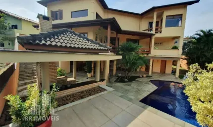 Rr7219 casa 486m² condomínio horizontal park - oportunidade - 5 doms 4 vagas - cotia, sp - ótima localização - granja viana