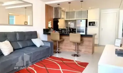 Rr7419 apartamento 56m² condomínio le bougainville - oportunidade - 1 dormitório 1 vaga - barueri sp -  ótima localização - alameda grajaú - alphav
