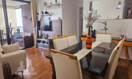RR7856 Apartamento 85m² CONDOMÍNIO PRESENT - OPORTUNIDADE - 2 Suítes 2 Vagas - Barueri, SP - Ótima Localização - EMPRESARIAL 18 DO FORTE
