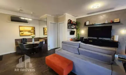 RR7704 Apartamento 63m² CONDOMÍNIO GLASS ALPHAVILLE - OPORTUNIDADE - 1 Dorms 1 Vaga - Barueri, SP - Ótima Localização - AV. OMEGA - ALPHAVILLE